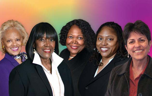 Female members of WPCCU's Board of Directors and Supervisory Committee