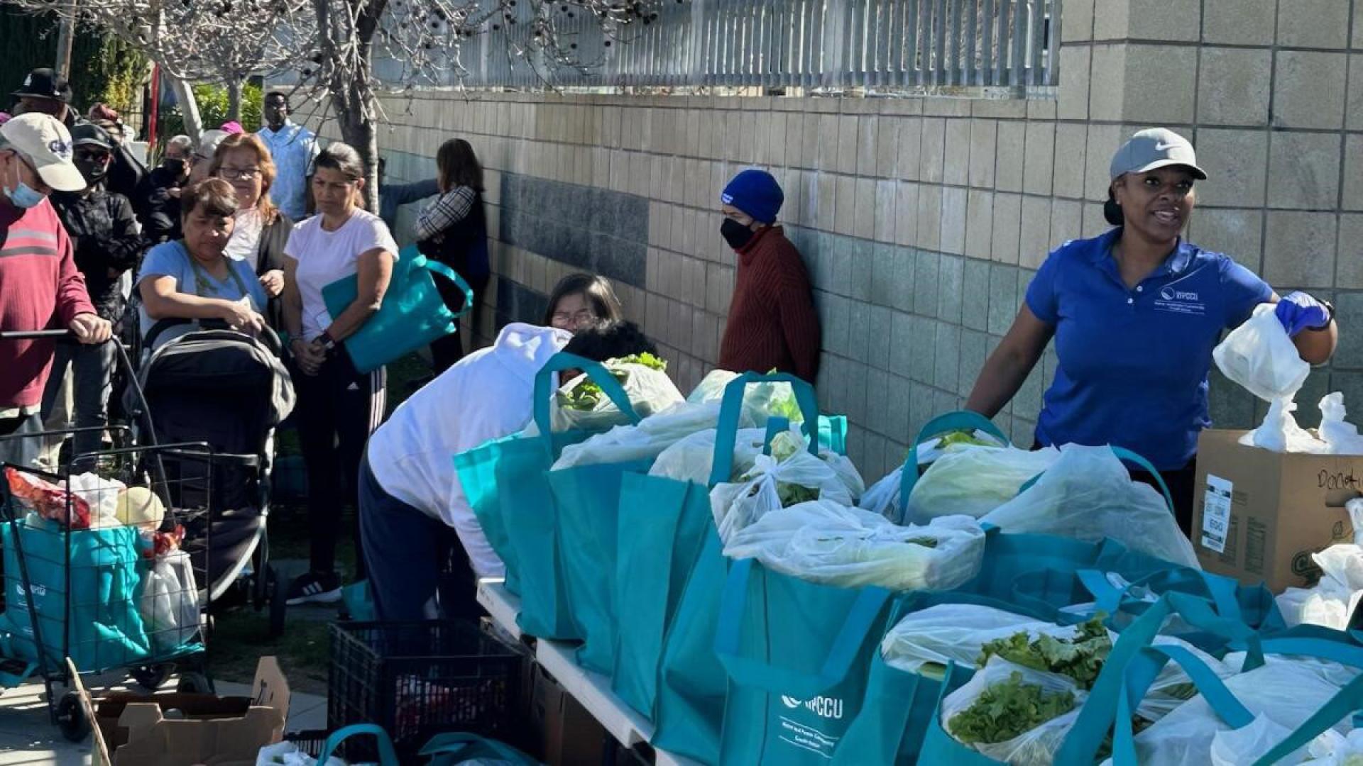 WPCCU at a local food drive