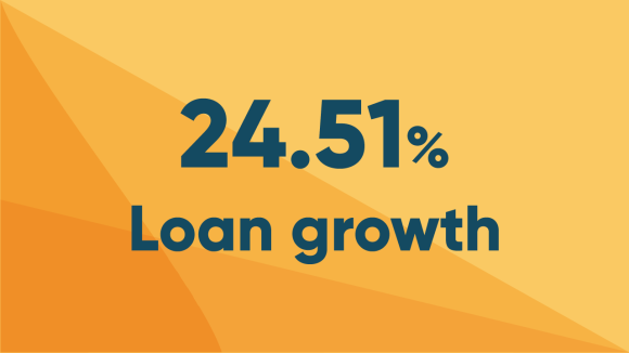 24.51% Loan growth