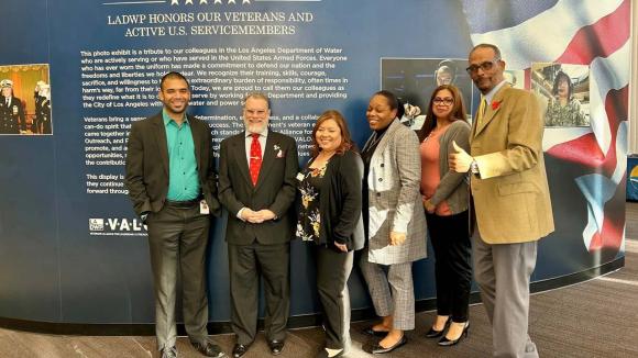 WPCCU team at the V.A.L.O.R. ceremony