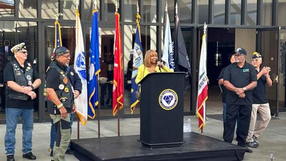 People posing for a photo