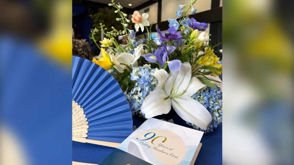 Closeup of WPCCU's 2025 Annual Report Booklet