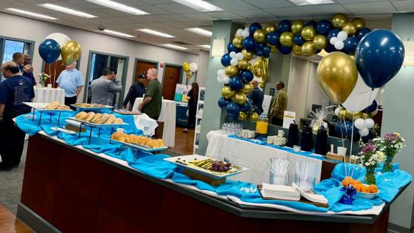 "Coffee with Mike" event at the Sunset Branch 