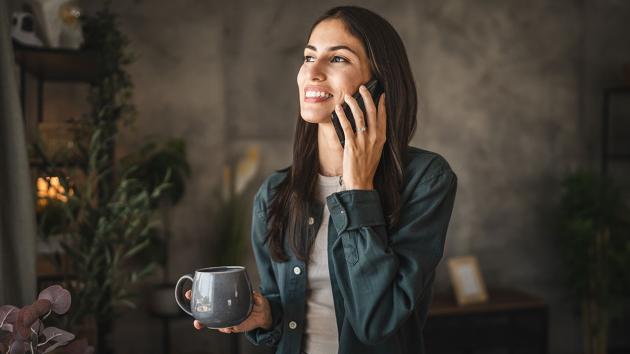Person on the phone