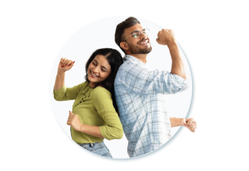 A dancing couple