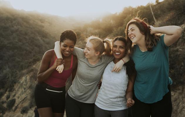 Friends Hiking