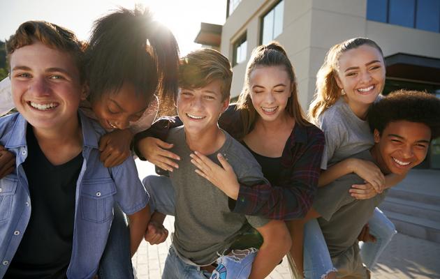 Group of young people