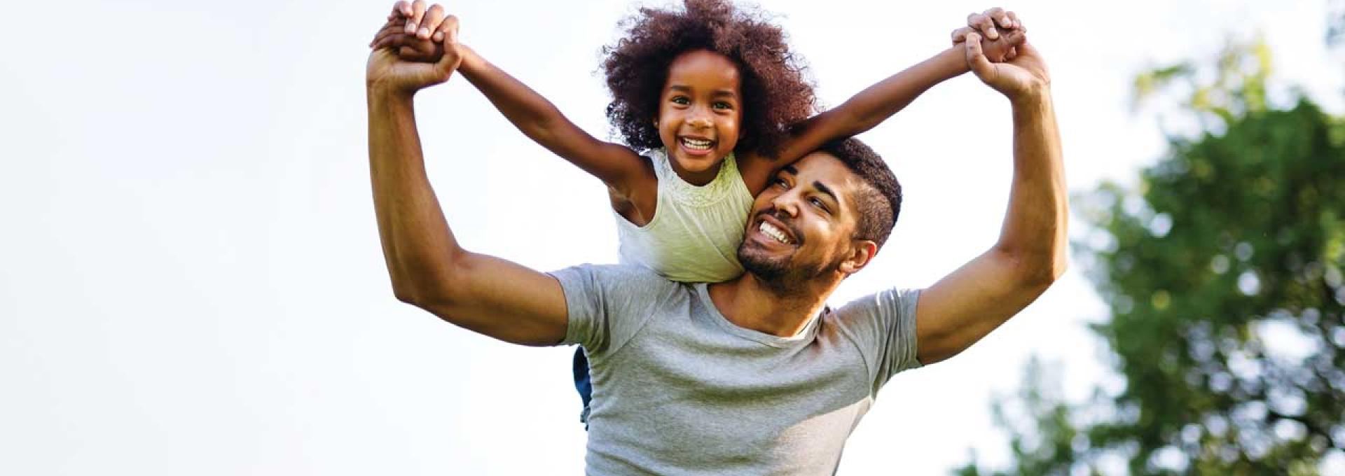 Father and daughter 