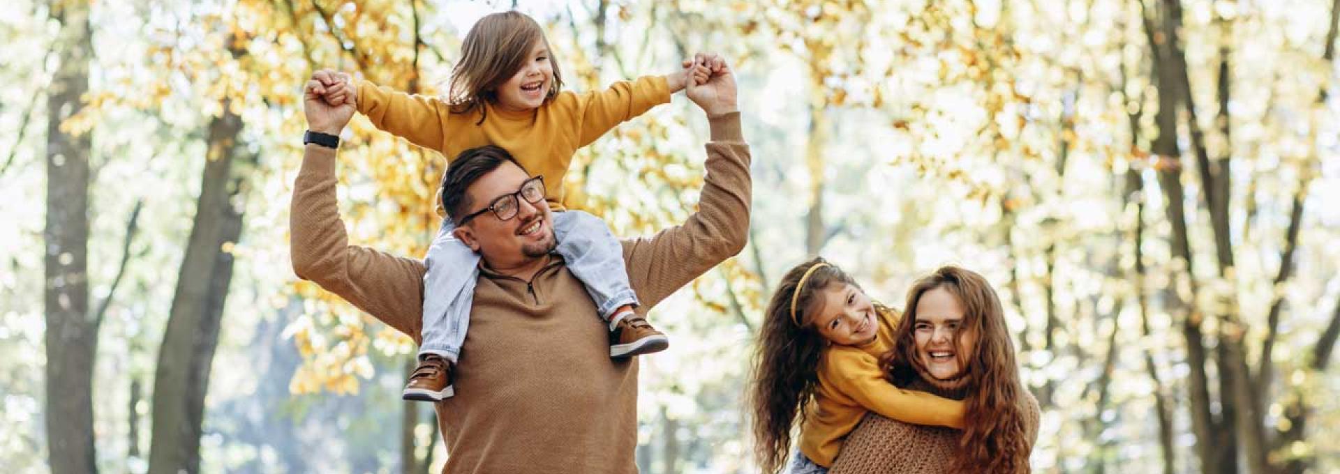 A photo of a family