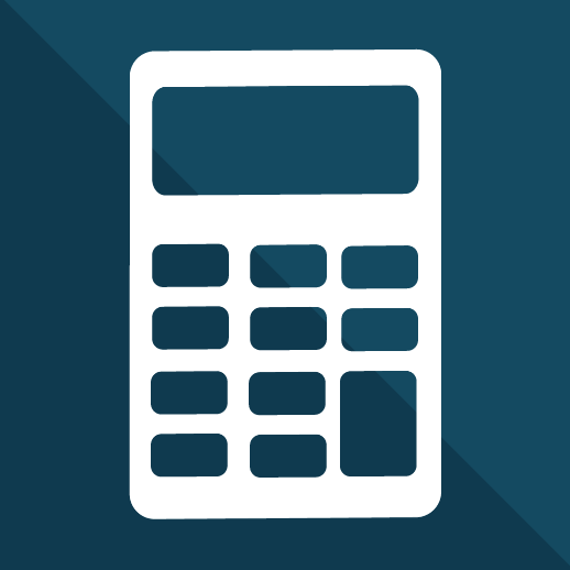 An illustration of a calculator